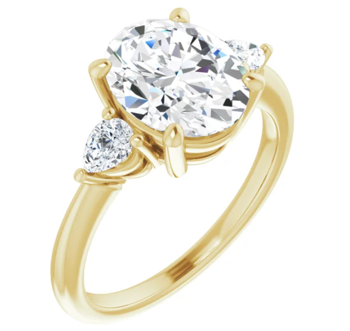 Special order 3 stone engagement ring – Dublin Village Jewelers (OH)